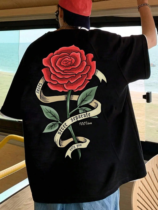 T - Shirts Red Rose