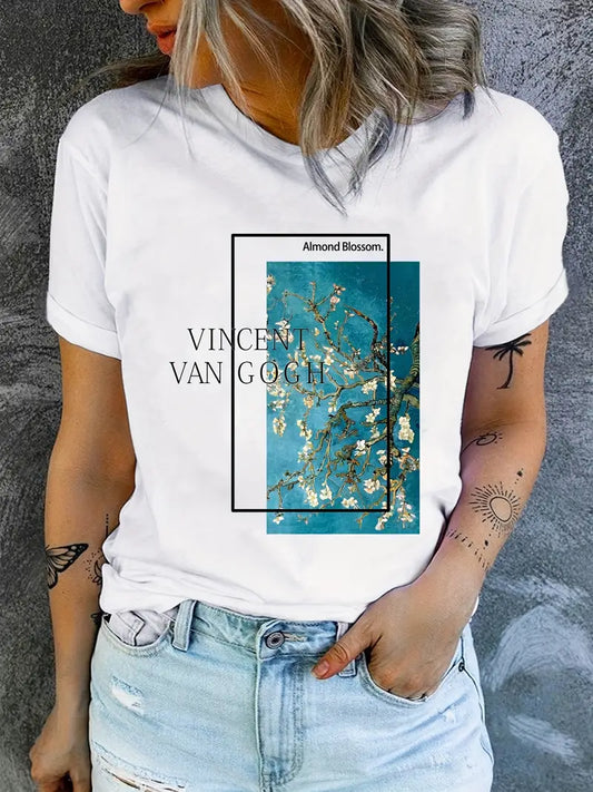 T-Shirt "Van Gogh Almond Blossom"